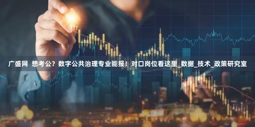广盛网  想考公？数字公共治理专业能报！对口岗位看这里_数据_技术_政策研究室
