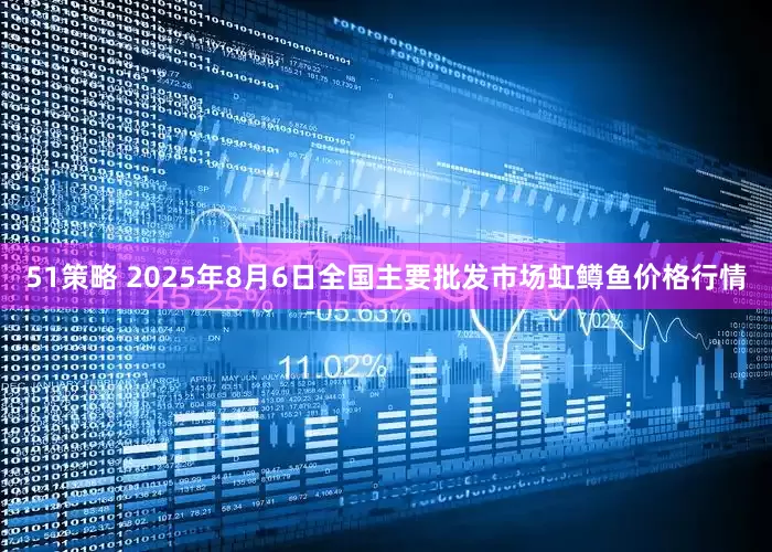 51策略 2025年8月6日全国主要批发市场虹鳟鱼价格行情
